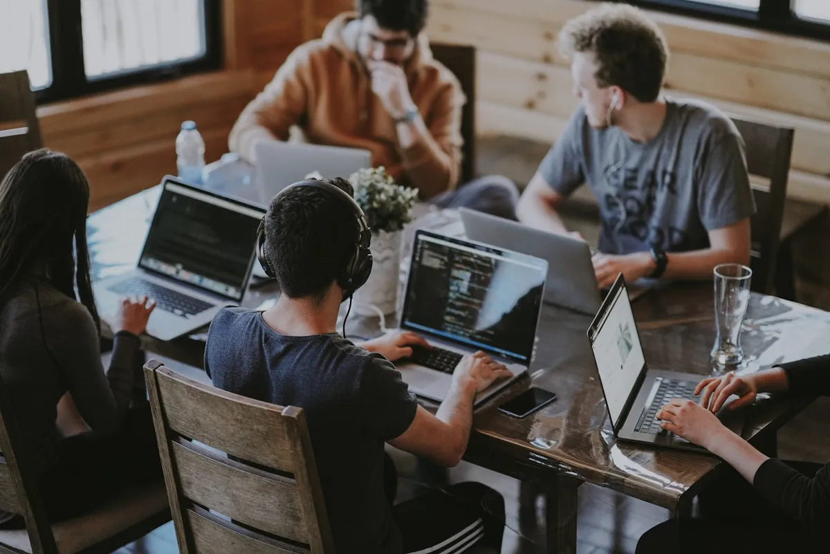The Avaib software team delivering across the full range of services