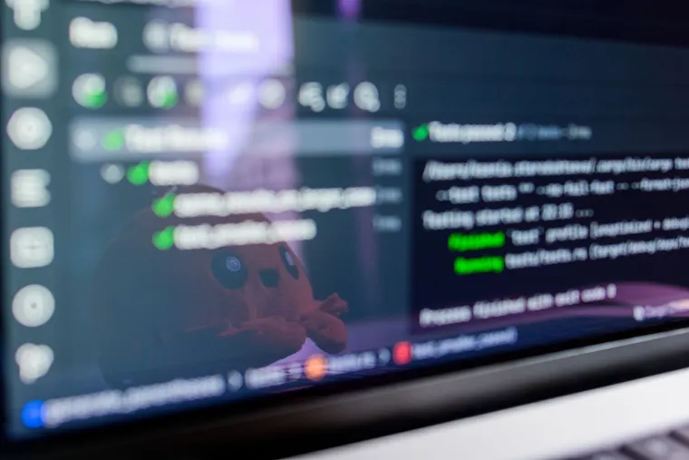 A software prototype demo on screen in an office — Avaib