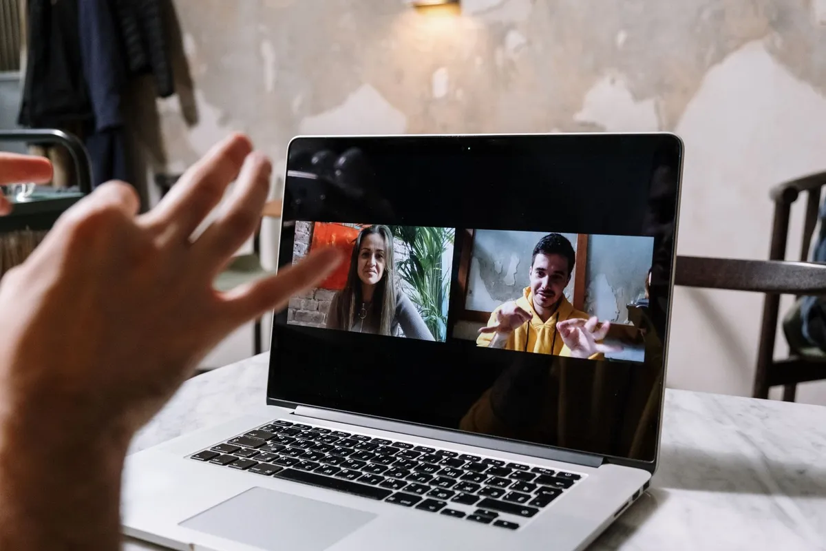 An international team on a remote video call collaborating across markets