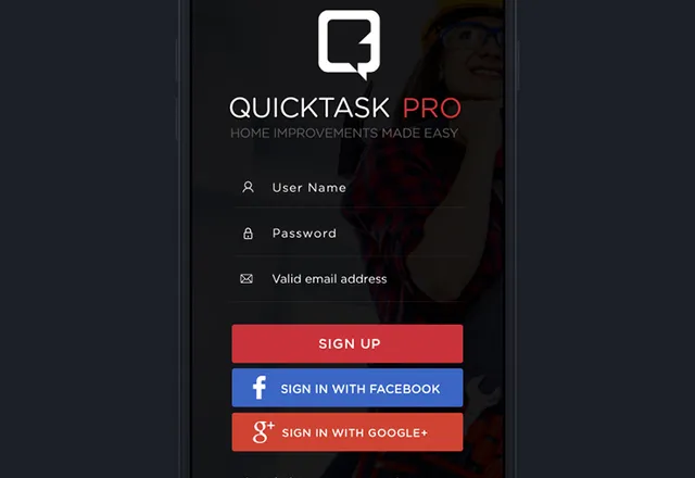 QuickTask Pro — Avaib portfolio project