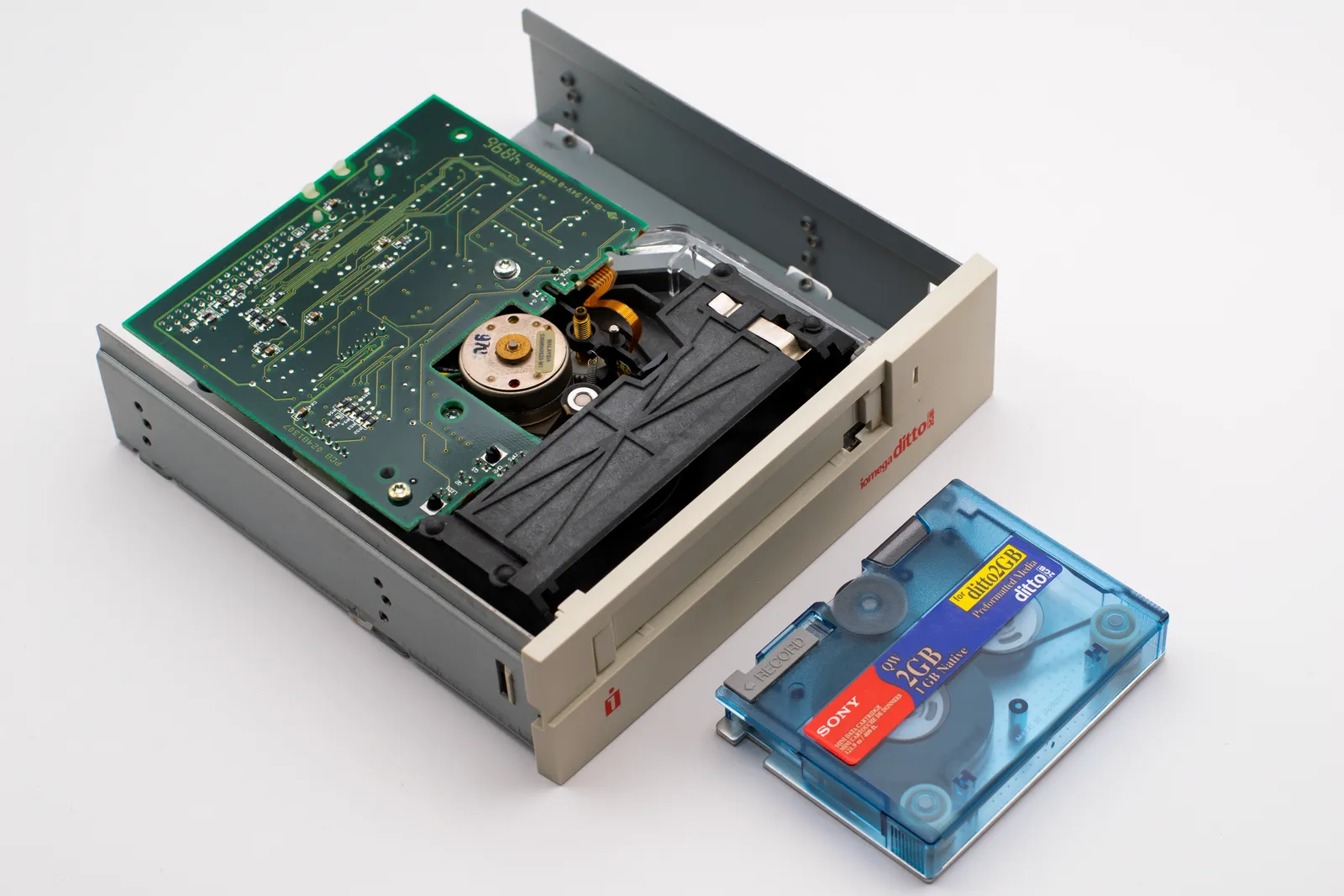 An old legacy system being replaced with new software