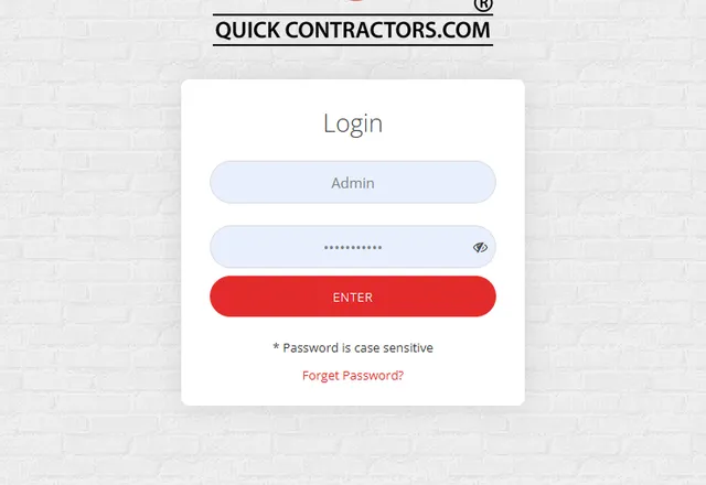 QuickContractors Platform — Avaib portfolio project