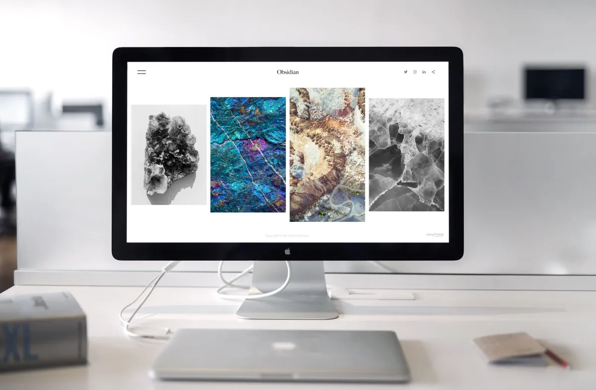 A responsive web app shown across multiple devices