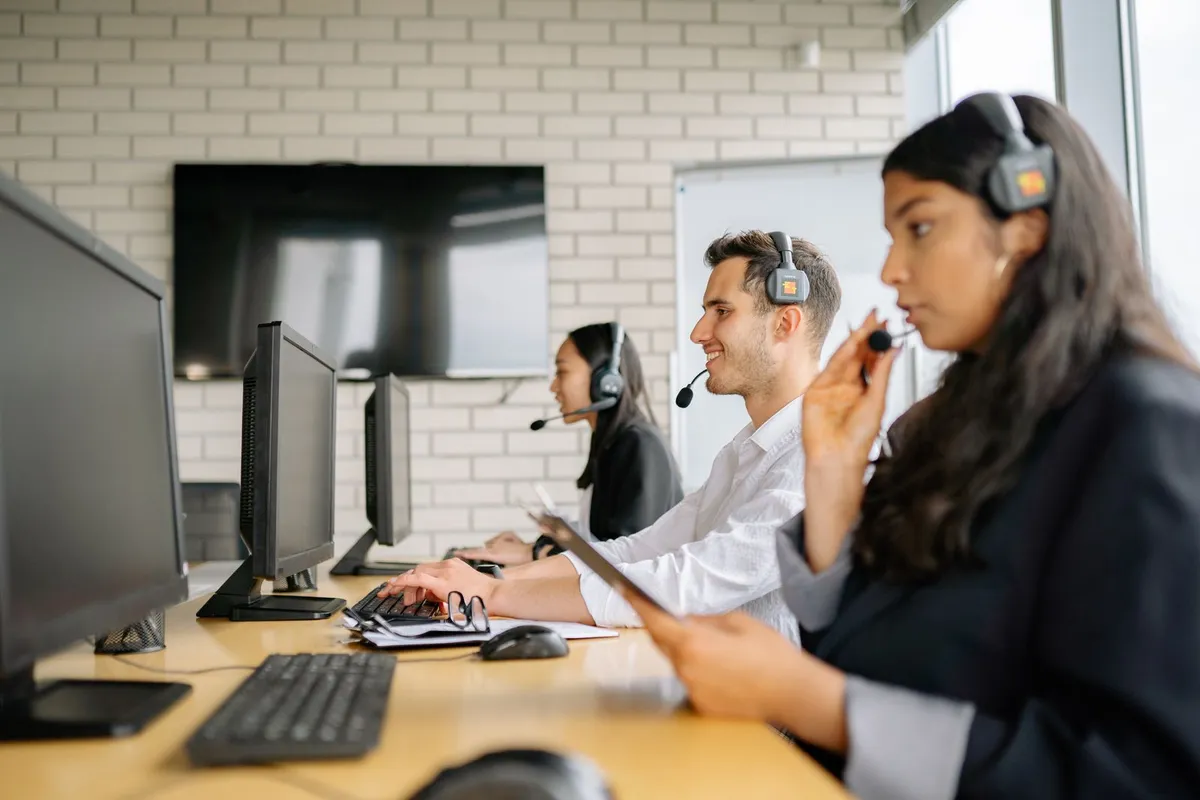 An Avaib support team working together to keep client applications running