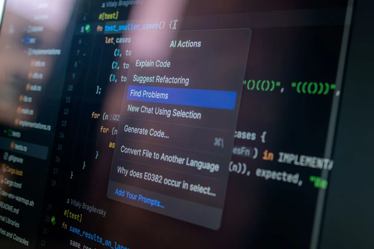 A continuous integration pipeline running automated checks for a development team