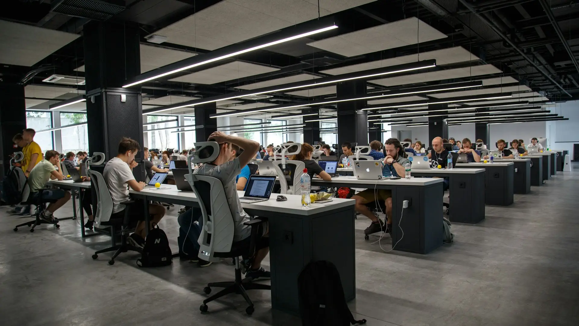 A busy city representing the industries Avaib serves