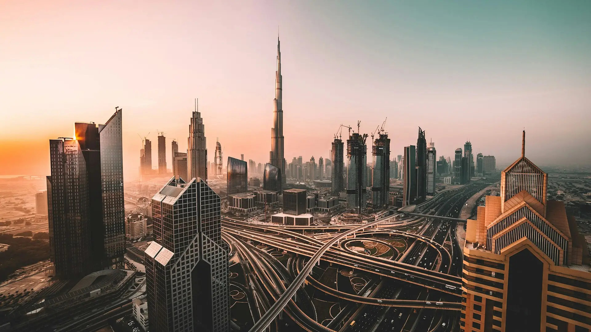 A Middle Eastern city skyline — Avaib software teams for the Middle East