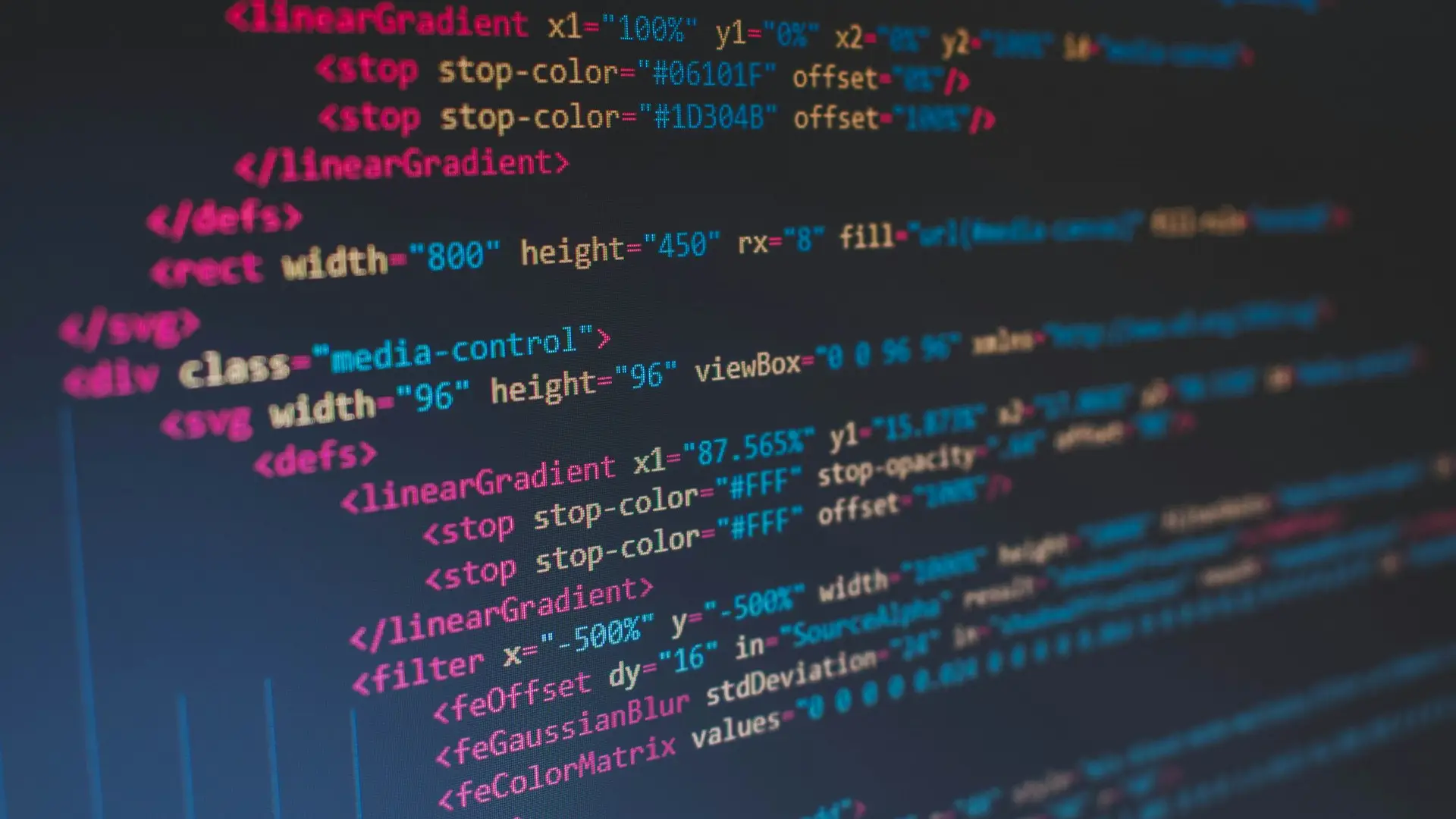 Code on a monitor — PHP and Laravel development at Avaib