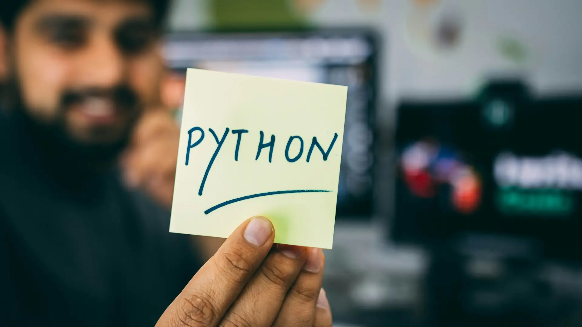 Python source code on screen — Python development at Avaib